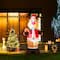Glitzhome&#xAE; 8ft. LED Inflatable Reindeer